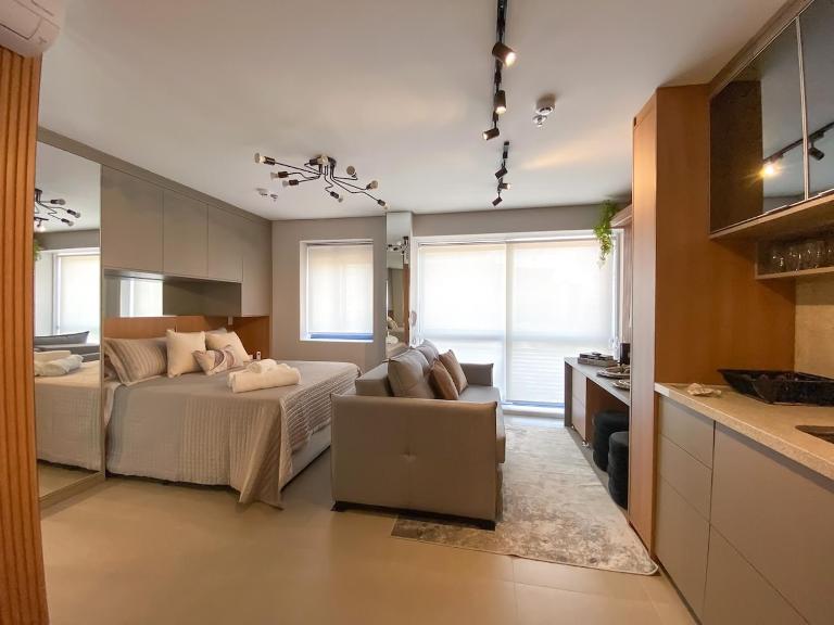 Apartamento novo e moderno em frente ao Allianz Parque - Ferienwohnung São Paulo
