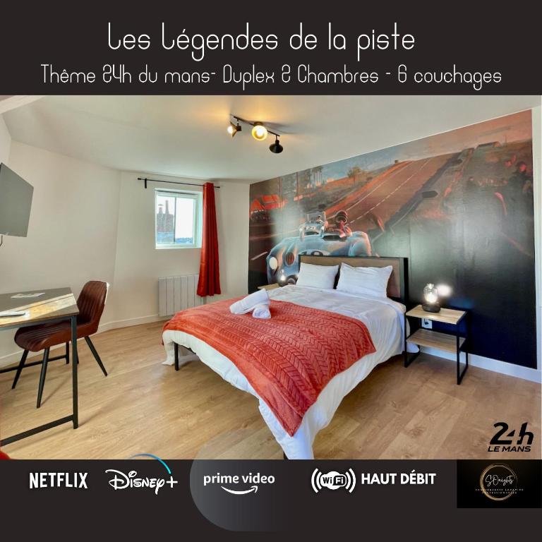 Légendes de la piste - SOnights - B&B Château-du-Loir