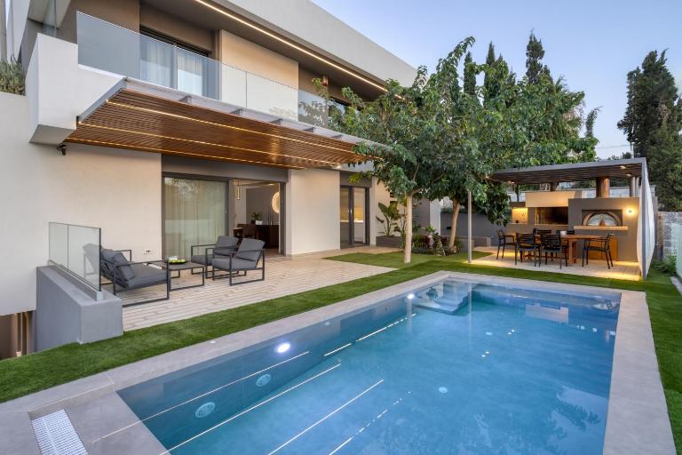 Villa Crystal Sun with Heated Pool, by Estia - Ferienwohnung Yiofirákia