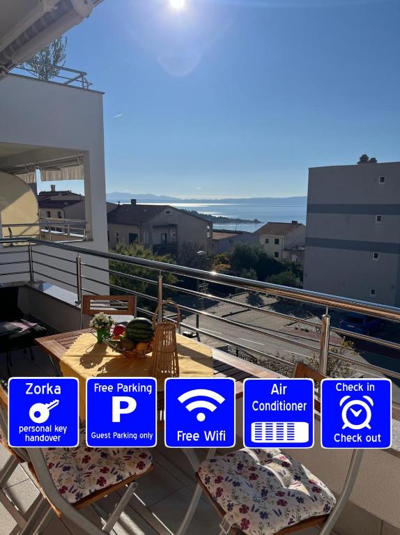 Kroatien Adria Makarska Riviera Ferienwohnung mit 3 Schlafzimmer - B&B Makarska