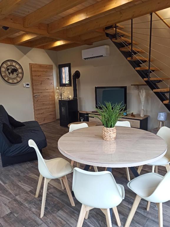 Chalet Le Nid Douillet avec jacuzzi et sauna privatifs - Bed and Breakfast Ban-de-Laveline
