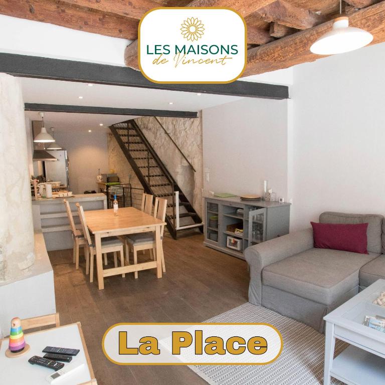 La Place, Clim - Double Terrasse - B&B Arles