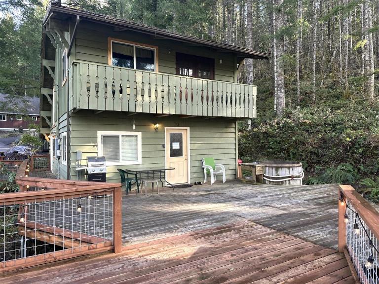Culps Cascade | Wi-Fi, Woodstove, Cedar Hot tub - B&B Packwood