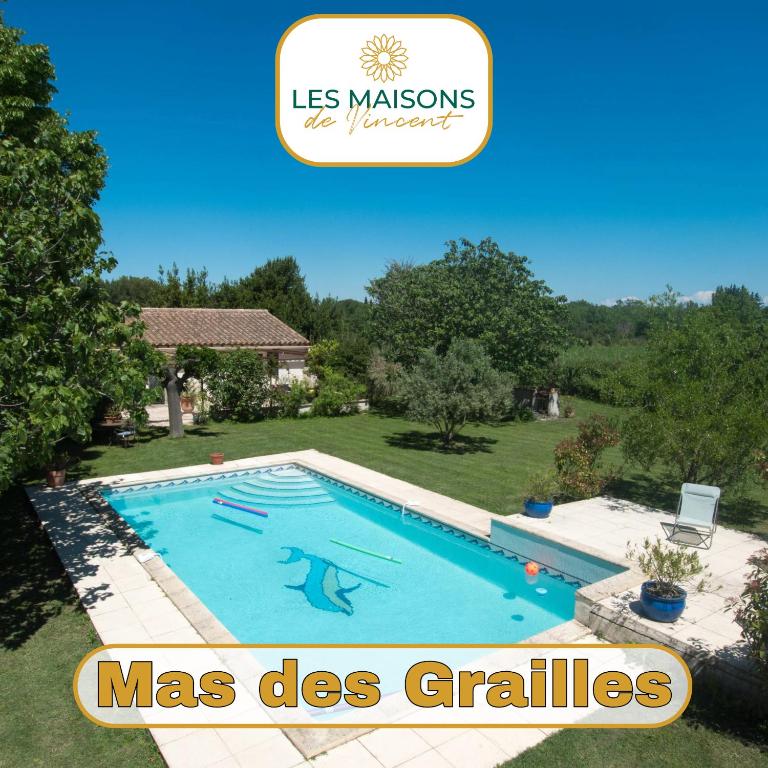 Mas des Grailles - Piscine, Clim - B&B Arles