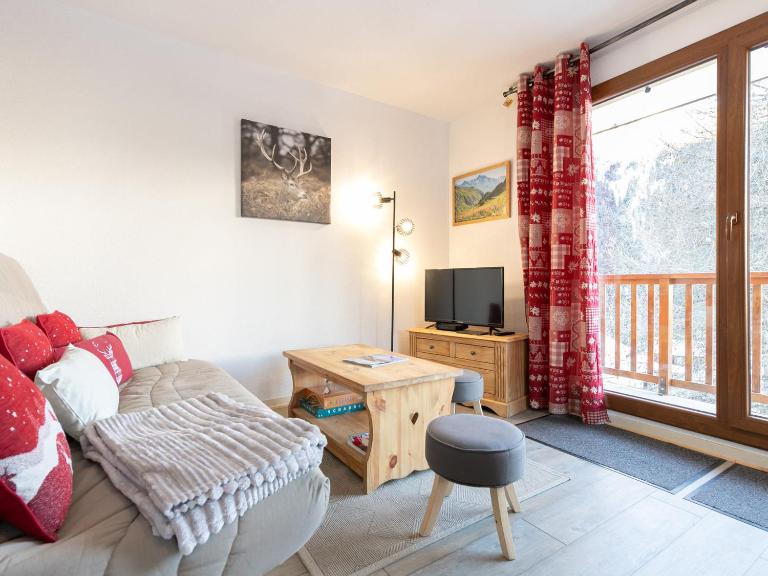 Confort et Wifi gratuit : Appartement 3 pièces pour 4-6 personnes, proche pistes et remontées mécaniques - FR-1-265-307 - Chambres d'hôtes Modane