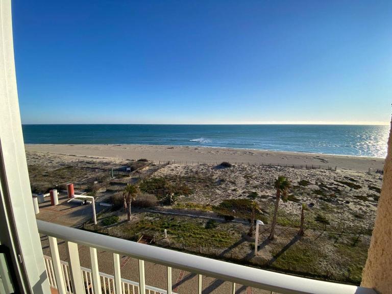 Duplex T3 Vue Mer, Torrey 6, Terrasse, Parking, Barcarès - FR-1-81-629 - Ferienwohnung Le Barcarès
