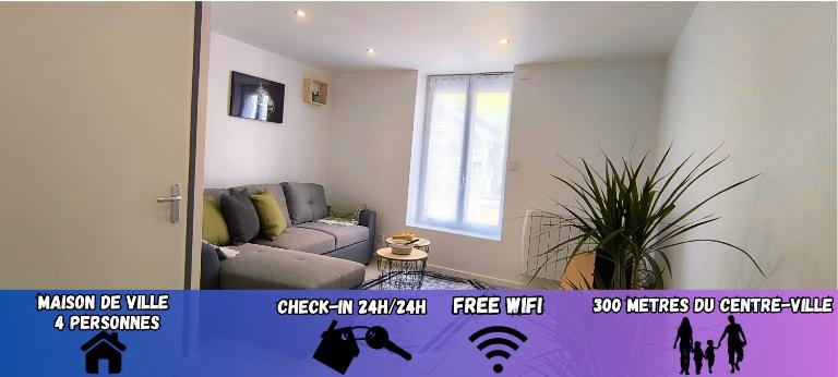 "Modern Cosy" Hyper centre - Bed and Breakfast Bernay