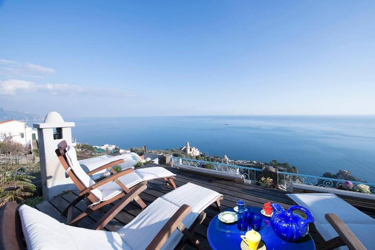 Perla nel blu, villa affacciata sul mare - Ferienwohnung Conca dei Marini