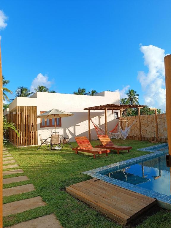 Chalés Maremi - Chalé 2 - Ferienwohnung São Miguel dos Milagres