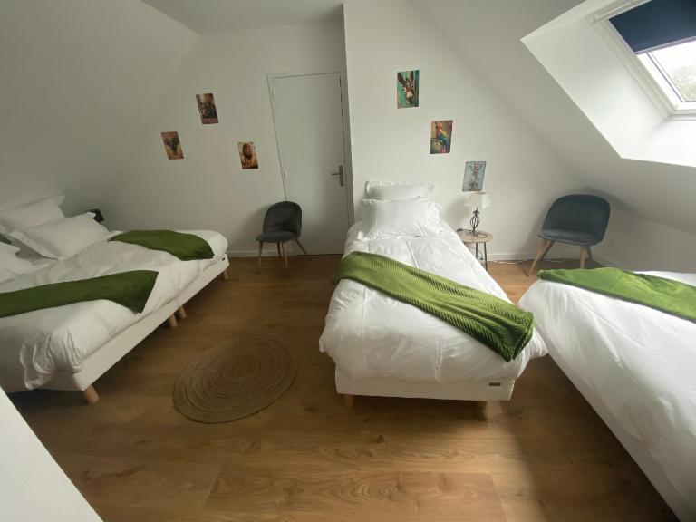Duplex l Auvetia 150 m circuit 24 h - B&B Arnage