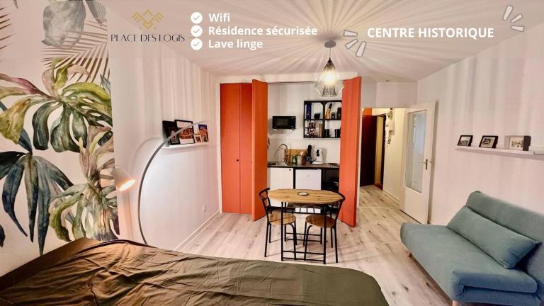 Charmant studio en vieille Ville de Belfort - Chambres d'hôtes Belfort