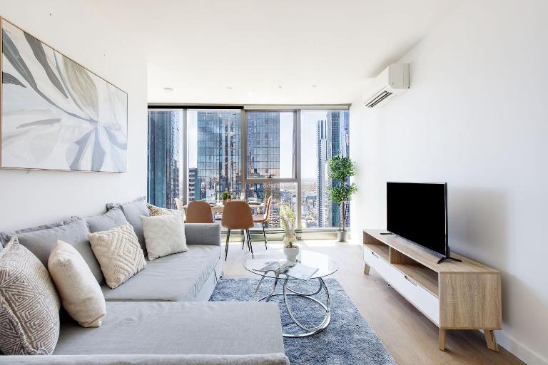 Stunning Top Floor City Views 2BR Gem, Central CBD - Chambres d'hôtes Melbourne