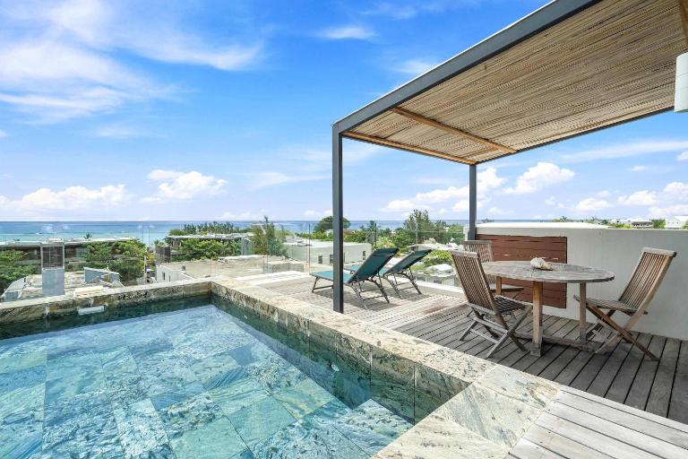 Aloah Penthouse - Seaview & Private Pool - Ferienwohnung Grande Rivière Noire