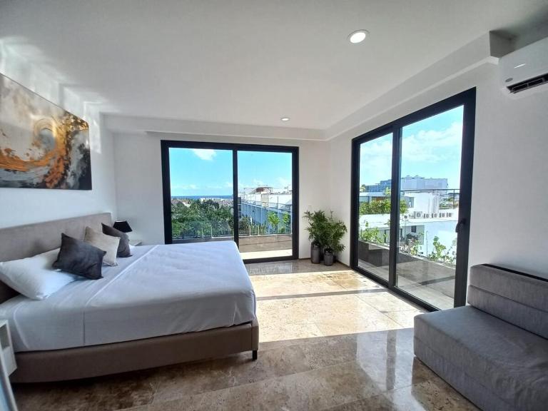 Pent House 1 Ocean View Bedroom - Ferienwohnung Playa del Carmen