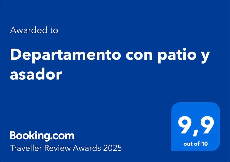 Departamento PB, patio y asador privados - NUEVO SERVICIO Estacionamiento 24hs INCLUIDO, no camioneta- Cerca de hotel Quinto Centenario, Nuevocentro shopping, Hospital Clinicas y Club Universitario Córdoba Sede central - B&B Córdoba