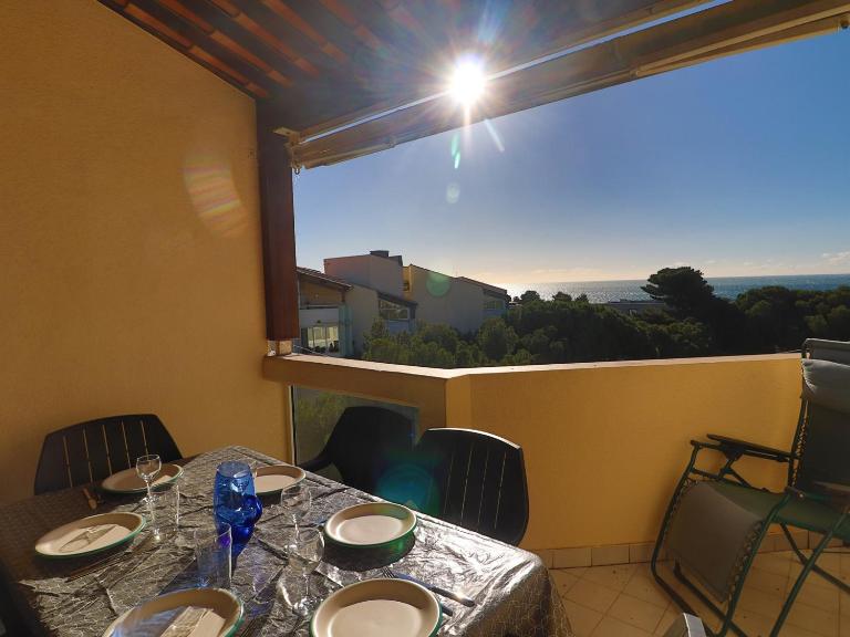 Duplex 2 pièces avec terrasse et climatisation, vue mer à Sète - FR-1-472A-311 - Ferienwohnung Sète