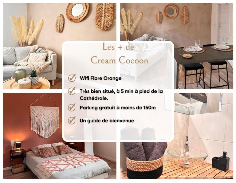 Dream Cocon - Wifi - Centre ville - Chambres d'hôtes Troyes