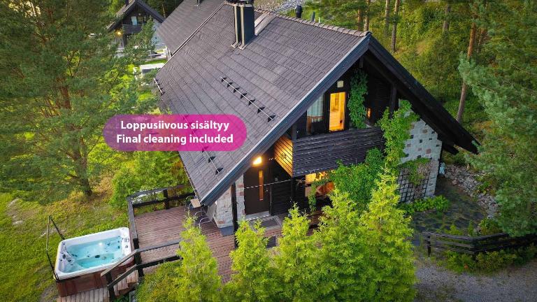 Villa Alppihimos - 6 henkilölle, Keski-Himos, 45m² + 33m² - Ferienwohnung Jämsä