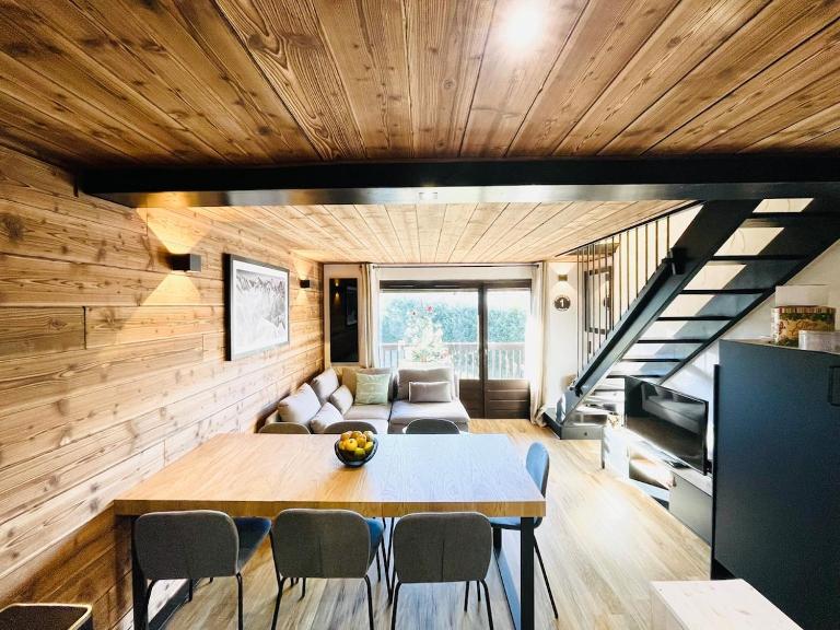 Duplex départ randonnée Megeve - B&B Demi-Quartier