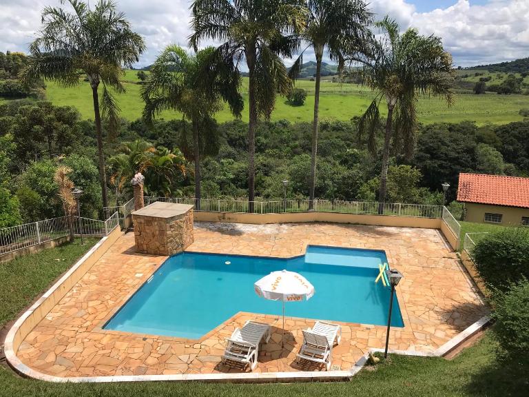 Chácara das Palmeiras - Piscina, Churrasqueira e Campo - Chambres d'hôtes Ouro Fino