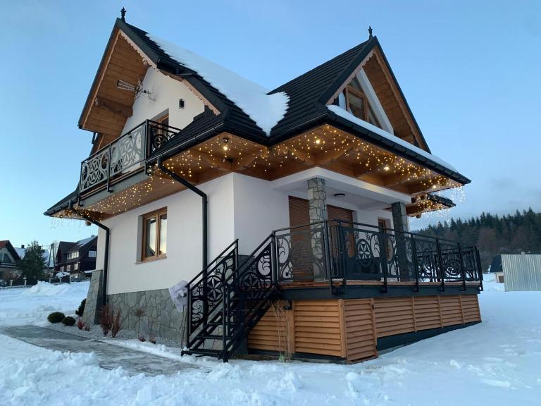 Domek Bajkowy Widok - Ferienwohnung Maniowy