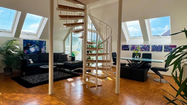 Modern luxury duplex in Düsseldorf-Benrath - Chambres d'hôtes Düsseldorf