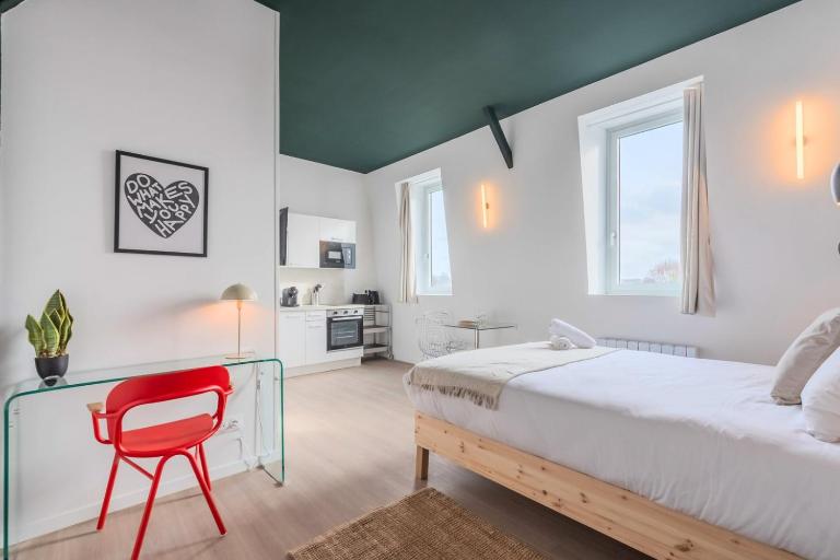 Studio équipé avec parking gratuit - Chambres d'hôtes Villeneuve-d'Ascq