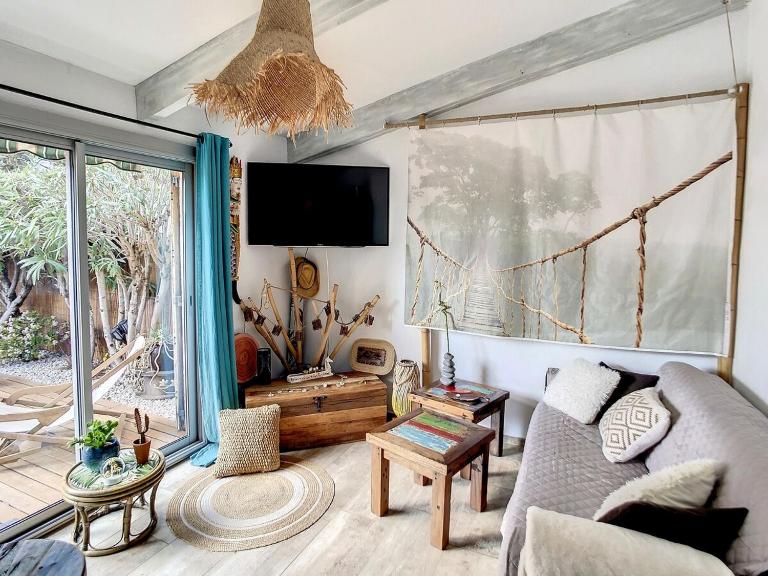 Jolie petite villa au coeur des Capellans Piscine - Ferienwohnung Saint-Cyprien-Plage