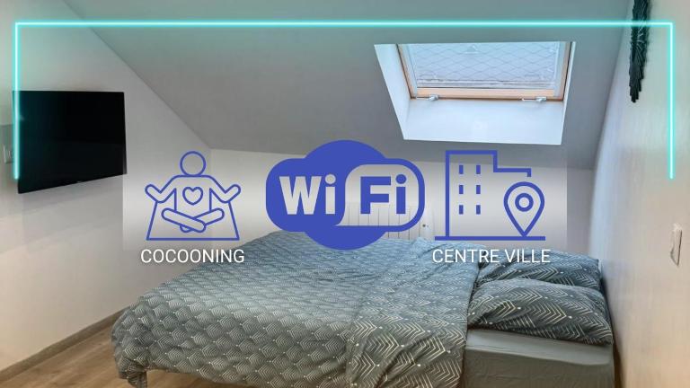 Confortable Studio - Centre ville - B&B Saint-Quentin