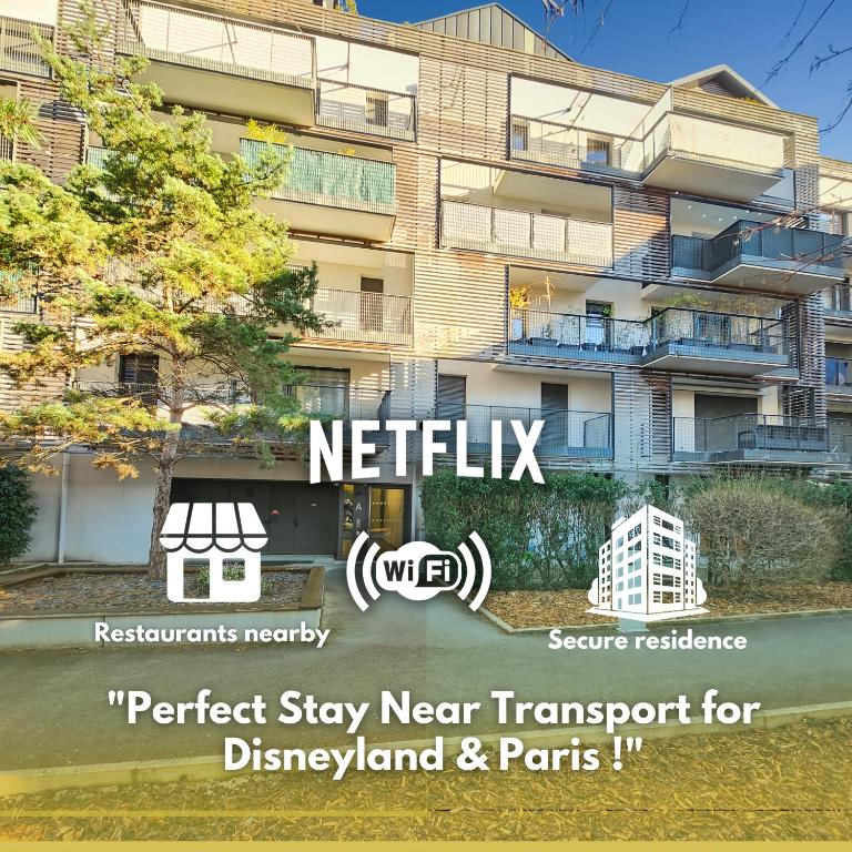 Studio, Terrasse, Confort & Emplacement Idéal ! - Ferienwohnung Montévrain