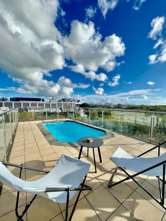 Rooftop Grand-Baie with private pool Ôfwewe - B&B Grand Baie