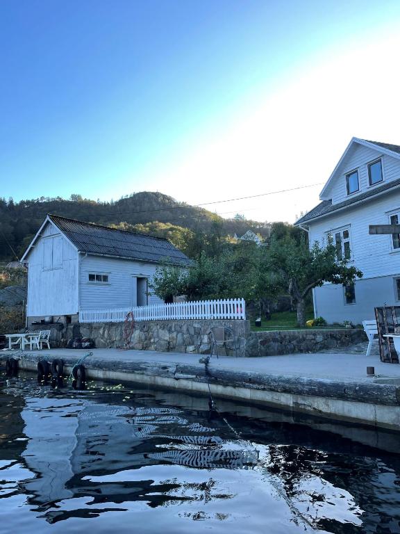 Hytte ved sjøen på Andabeløy - B&B Flekkefjord