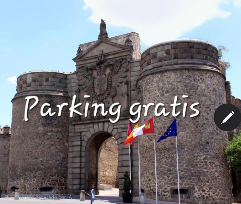 APARTAMENTOS,Puerta de Bisagra-PARKING GRATIS - Chambres d'hôtes Tolède