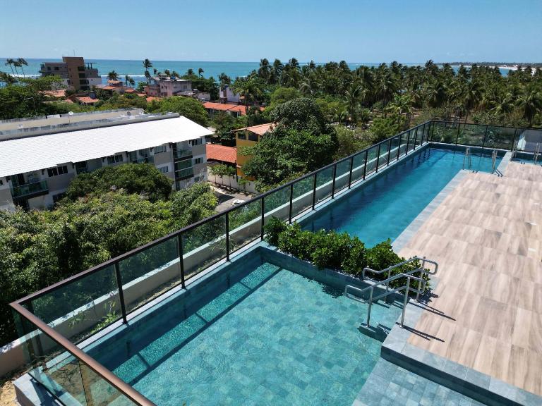 Flat Beijupirá Exclusive com piscina no centro de Porto de Galinhas - B&B Puerto de Gallinas