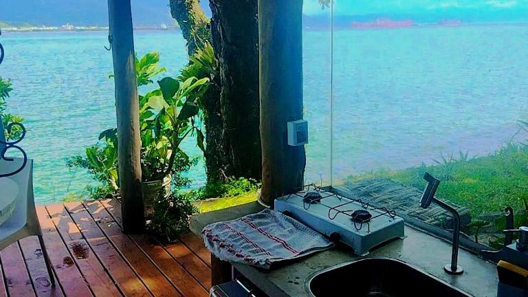 Studio à Beira Mar em Ilhabela com Vista Deslumbrante IB0001 - Ferienwohnung Ilhabela
