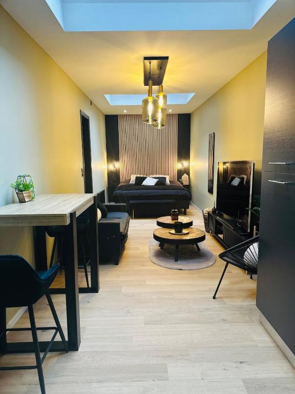 Élégant appartement avec bain balnéothérapie - B&B Liegi