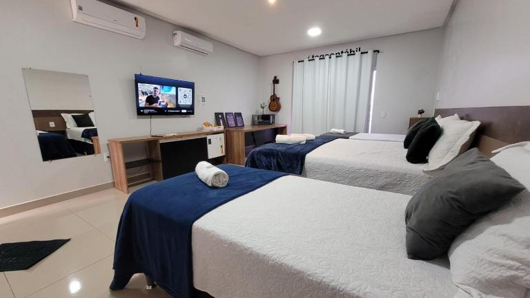 Loft1 suíte entrada privativa equipado, para até quatro pessoas a 4 minutos do aeroporto de Marabá - B&B Marabá