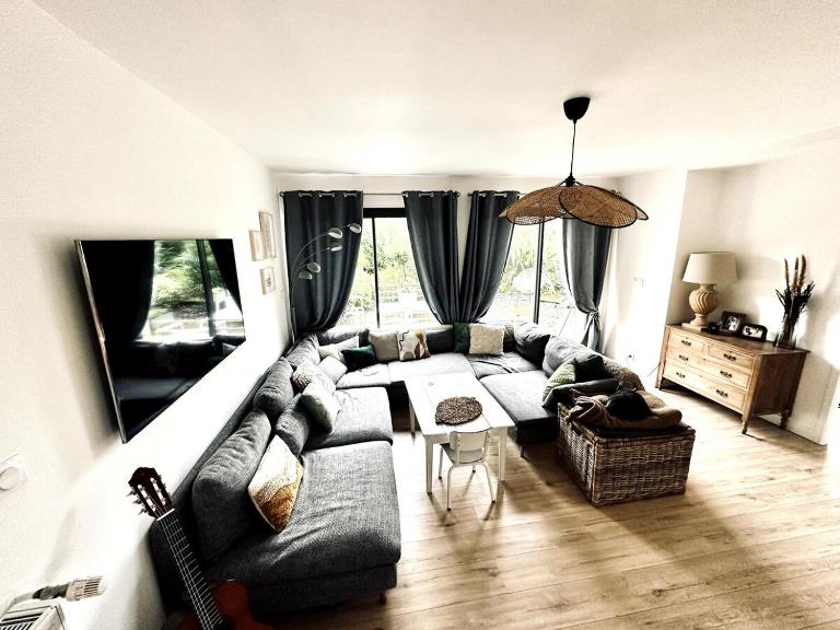 Charming beach house, Les Embruns - B&B Hermanville-sur-Mer