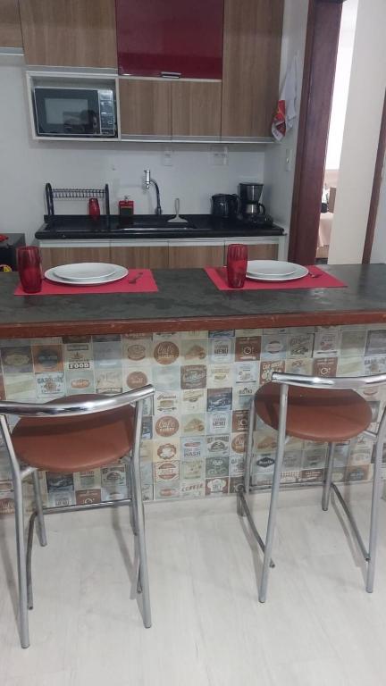Flat próximo ao Shopping e Praia - Bed and Breakfast São Vicente