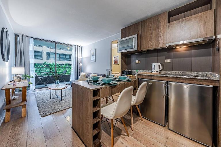 Apartamento tranquilo y céntrico - Ferienwohnung Santiago