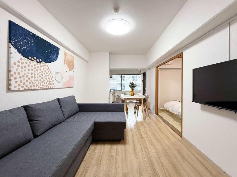 Residence Yu by b hotel - Relaxing 2BR Near City Center Dining & Kitchen - Ferienwohnung Hiroshima