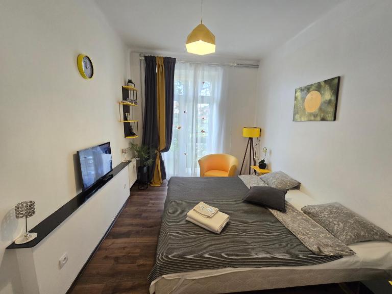 S2 Sunshine apartment Balcony - Bed and Breakfast Klaipėda