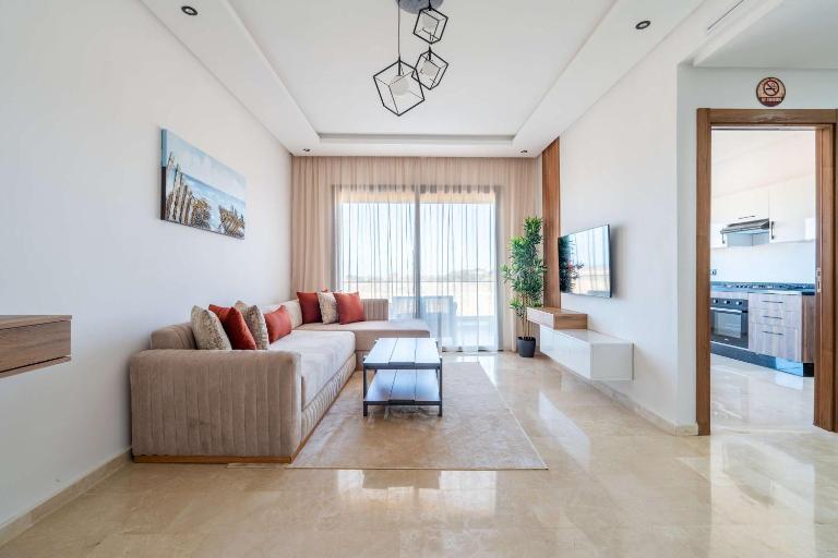 Appartement Sublime avec Piscine - Chambres d'hôtes El Mansouria