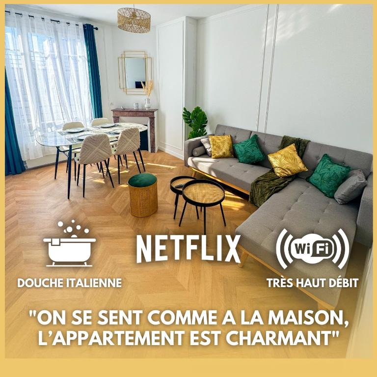 L'Échappée de Paris I Stade de France I Couple I Famille I Business - B&B Saint-Denis