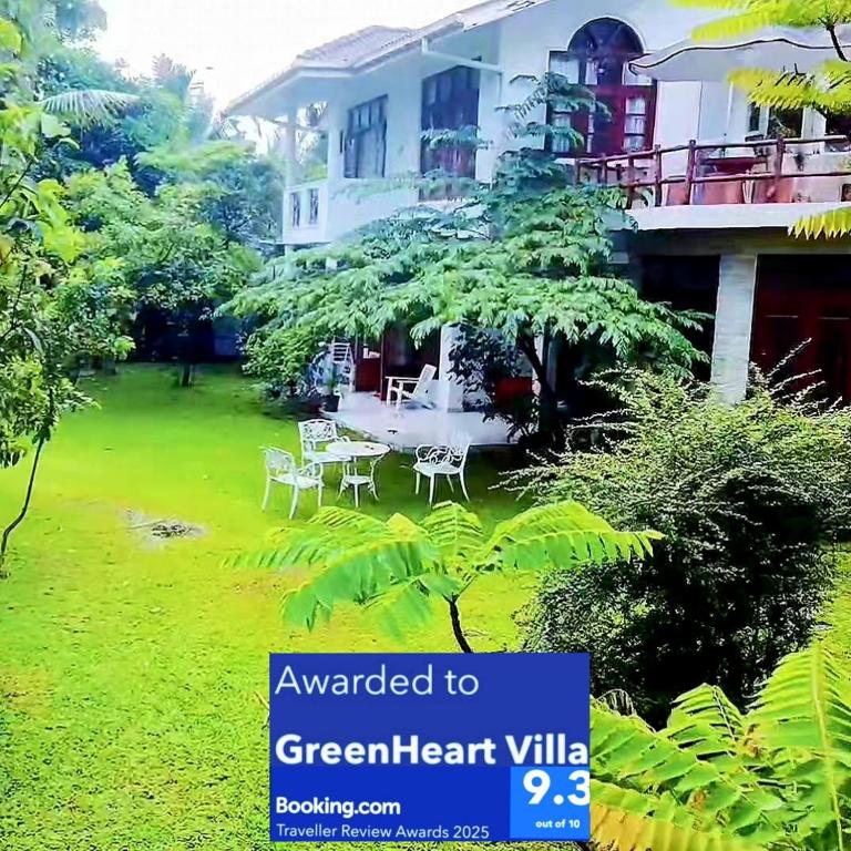 GreenHeart Villa- Top Floor, Specious 3BR-1BR AC - Hot W, Peace in Greenary & Fresh Air -Travel Awards 2025 - B&B Maharagama