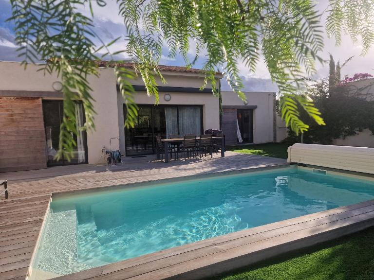 Villa 5***** piscine proche de la plage Cala Rossa - Ferienwohnung Lecci