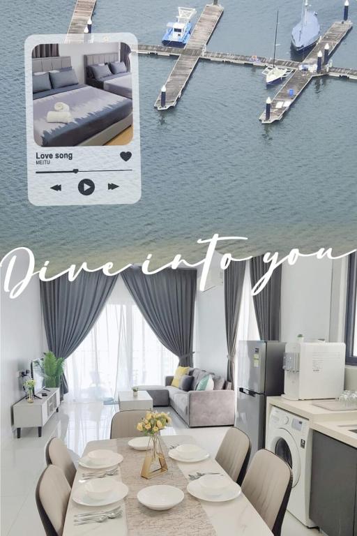 27Johor, nearCIQ, Danga bay Free parking 3BR15pax - Ferienwohnung Johor Bahru