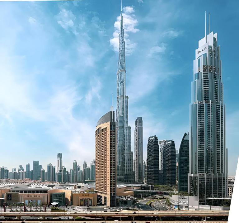 Fresh New 2 Bedroom! Amazing Burj Khalifa View! 5-star Pool & Gym Access! - Ferienwohnung Dubai