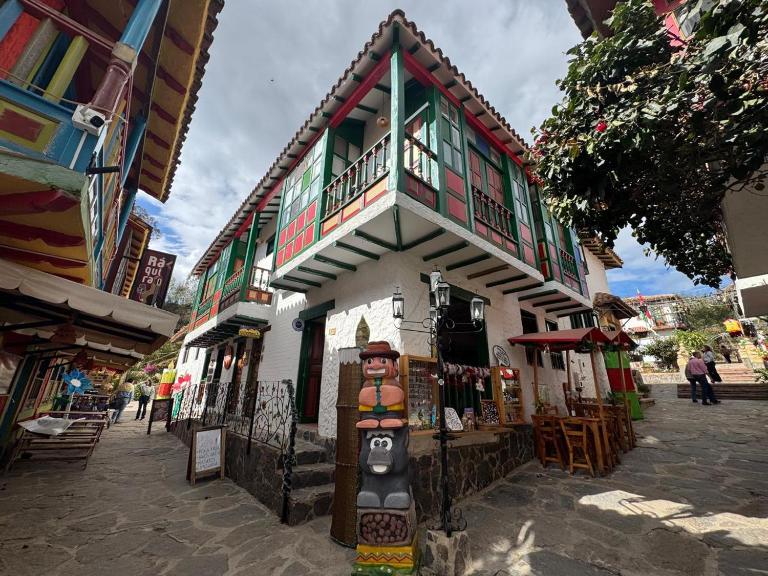 La Puerta - Pueblito Boyacense - Ferienwohnung Duitama