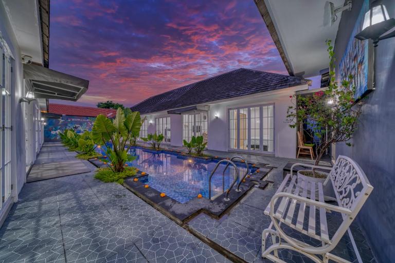 2 Bed modern Apartment with big pool - Bed and Breakfast Kelurahan Sanur